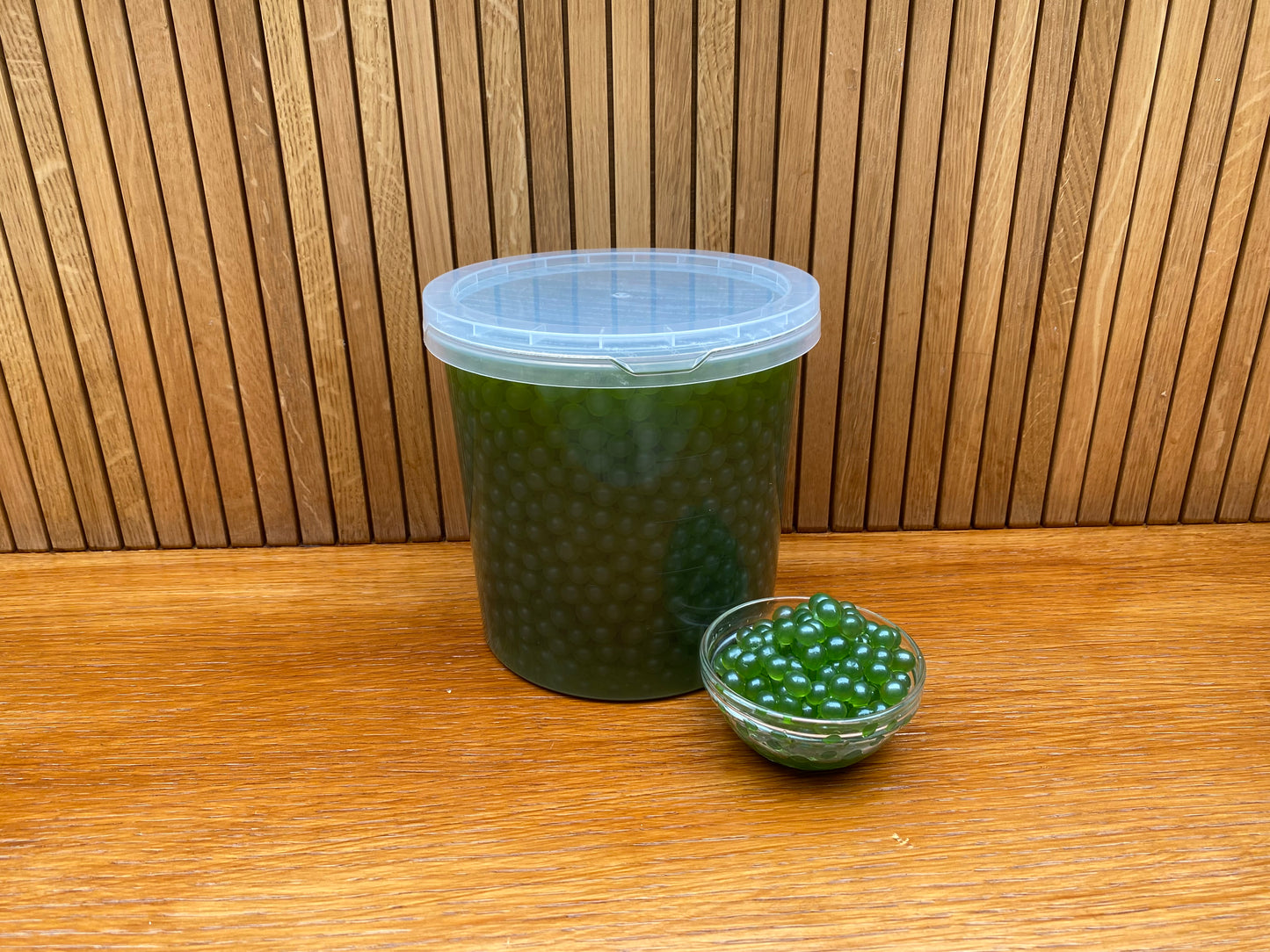 Green Apple Bursting Popping Boba - 3.4KG Container