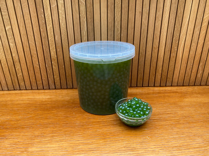 Green Apple Bursting Popping Boba - 3.4KG Container