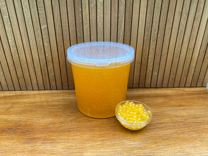 Mango Bursting Popping Boba - 3.4KG Container