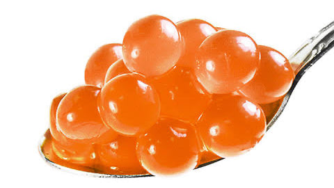 Peach Bursting Popping Boba - 3.4KG Container